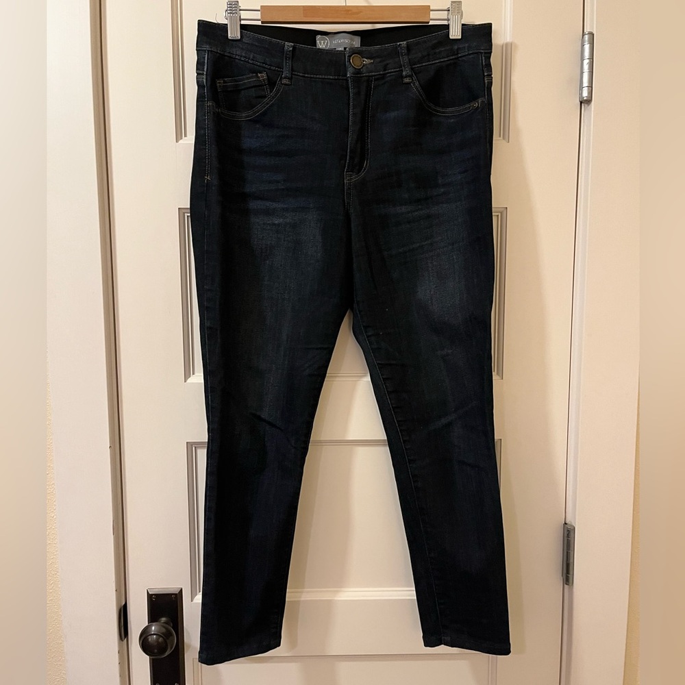Wit & Wisdom • Sophie Skinny Ankle Jeans • Women’s 10 • Dark Rinse